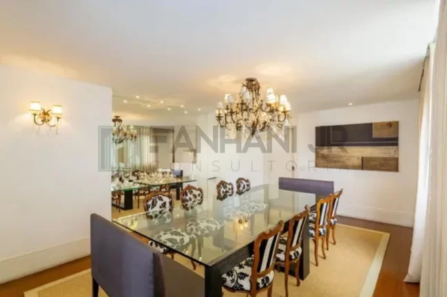 Imagem Luxuoso apartamento de 3 quartos e 3 suítes no coração do Jardim Paulista, São Paulo-SP: 346m², 3 salas e 2 vagas de garagem!