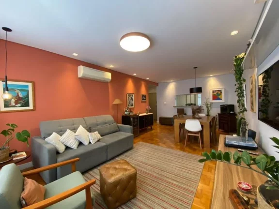 Imagem Apartamento com 3 dormitórios à venda, 131 m² por R$ 1.100.000 - Gonzaga - Santos/SP