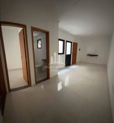 Imagem Apartamento à partir de 40m² +7m² de Quintal, 2 Dormitórios, Sacada, Elevador, Cozinha Americana no Jardim Alvorada, Santo André