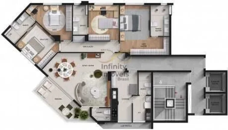 Imagem Turmalina - Apartamento Alto Padrão em Savassi, Belo Horizonte/MG