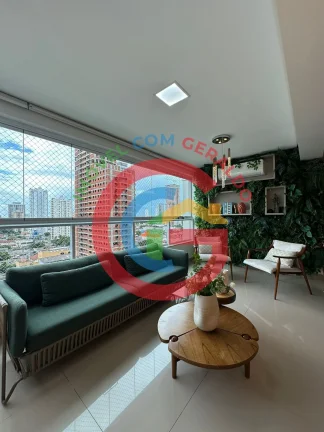Imagem Apartamento mobiliado, Setor Bueno, próx. ao TRT, AGMP, Praça T-23.