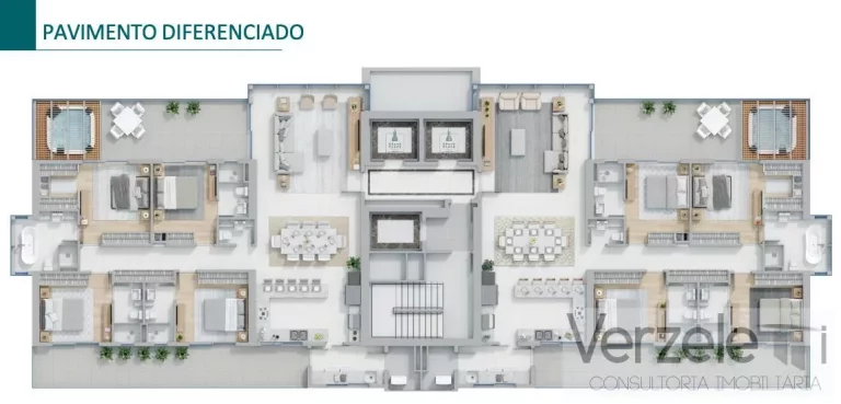 Imagem Apartamento 4 ou + dormitórios para Venda em Balneário Camboriú / SC no bairro Centro
