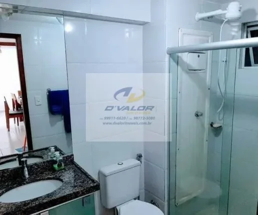 Imagem Vendo Apartamento, Mobiliado, com 73 m², 2 quartos, 1 suíte, sala p/ ambientes e 1 vaga