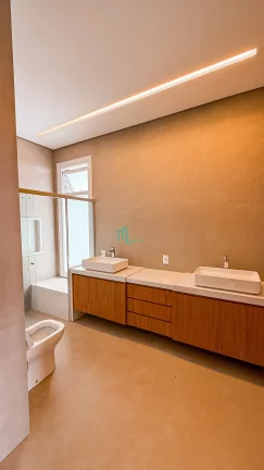 Imagem CASA DE ALTO PADRÃO COM LINDO PROJETO Á VENDA EM CONDOMINIO FECHADO EM FRANCA/SP