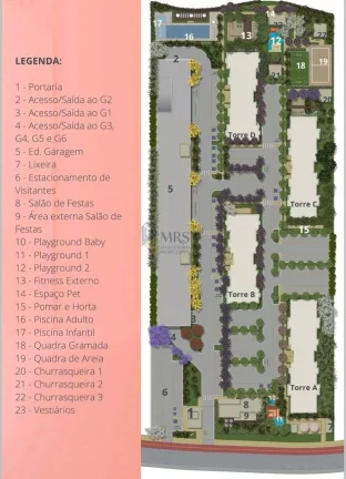 Imagem Apto Cond Gioviale 3 dorm 1 suíte
