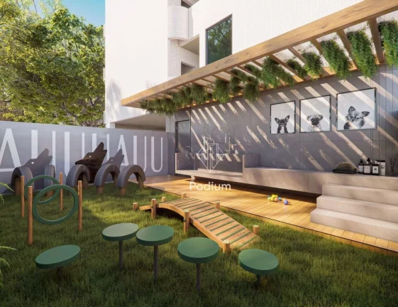 Imagem Apartamento térreo com área privativa na beira mar da praia de Cabo branco. - AP1589