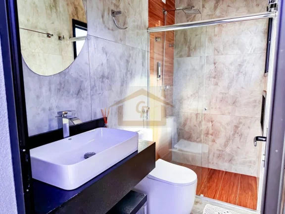 Imagem Residencial com Sustentabilidade, 3 quartos sendo dois no estilo Demi-Suíte, 4 vagas