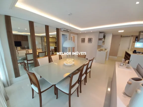 Imagem Apartamento mobiliado á venda com 3 Suítes, 2 vagas de garagem localizado em Balneário Camboriú