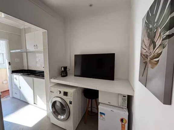 Imagem Apartamento 1 dormitório com closet, reformado na Aparecida, Santos