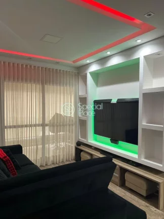 Imagem Apartamento impecável em condomínio requisitado em SBC. São 94m² de área privativa, 3 dormitór...