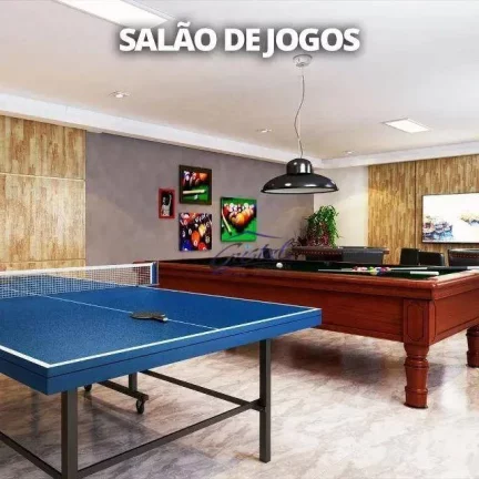 Imagem Apartamento com 2 dormitórios à venda, 46 m² por R$ 505.000 - Aviação - Praia Grande/SP