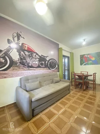 Imagem Apartamento Garden com quintal privativo localizado a 350 metros da praia do Caiçara.