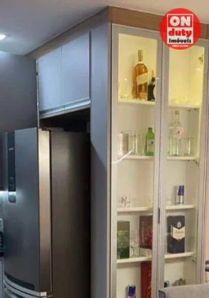 Imagem Apartamento com 2 dormitórios à venda, 45 m² por R$ 320.000,00 - Areia Branca - Santos/SP