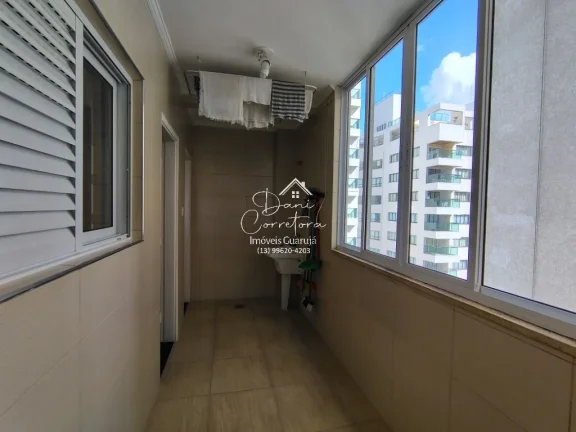 Imagem Apartamento à venda em Guarujá-SP, Pitangueiras: 2 quartos, 1 suíte mais dep, 2 salas, 3 banheiros, 1 vaga de garagem, 110m².