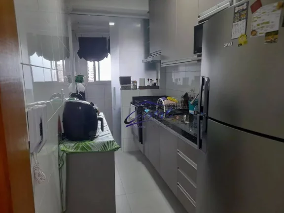 Imagem Apartamento com 2 dormitórios à venda, 69 m² por R$ 480.000,00 - Guilhermina - Praia Grande/SP