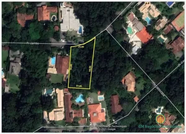 Imagem Terreno com 1.403m²- Cond. Jd Algarve