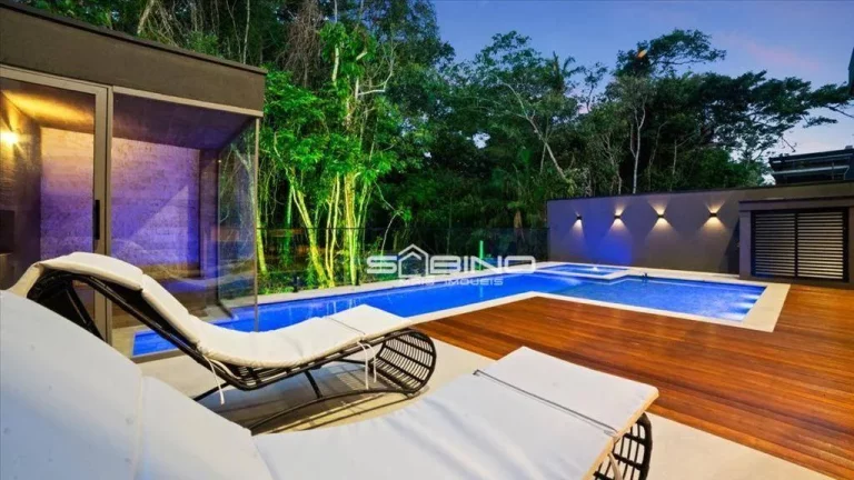 Imagem Belíssima casa à venda com 5 Dormitórios 5 Suítes 384 m² de área útil - Riviera de São Lourenço - Bertioga SP