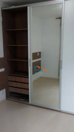 Imagem Apartamento semi-mobiliado com 1 dormitório, 1 vaga à venda, 45 m² por R$ 250.000 - Residencial Bosque Clube - Cotia/SP