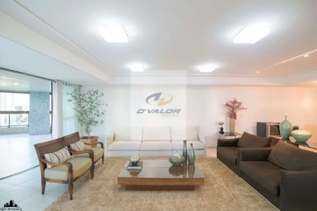 Imagem Vendo apartamento de luxo, com 380’m², ampla varanda gourmet, 4 suítes e 4 vagas