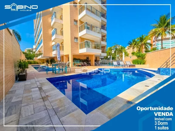 Imagem Apartamento à Venda no Edifício Búzios, com 3 dormitórios 1 suíte 127m² - Riviera de São Lourenço