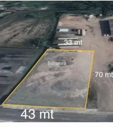 Excelente terreno comercial de 2310 m²