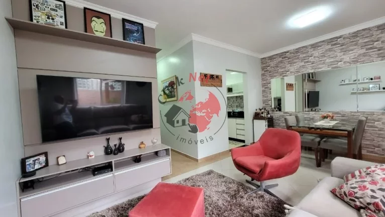 Imagem Lindo sobrado à venda, reformado recentemente e pronto para morar no bairro Demarchi, São Bernardo do Campo com 3 dormitórios, sendo 1 suíte, 2 vagas, 100 m².