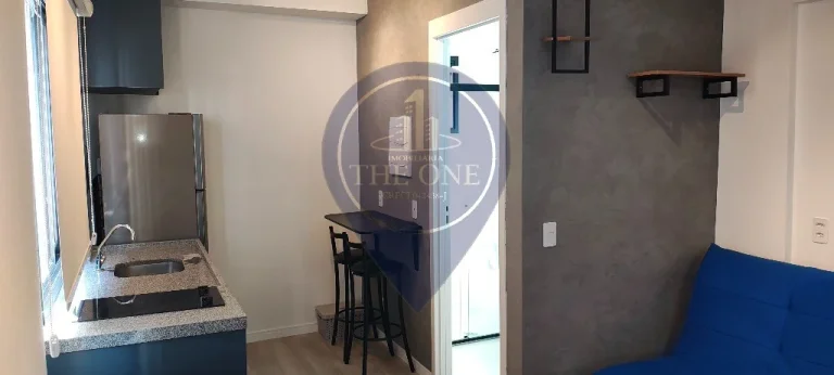 Imagem Studio para locação na Vila Mariana, São Paulo-SP: 1 quarto, 1 banheiro, 24m² de área. Venha conhecer!