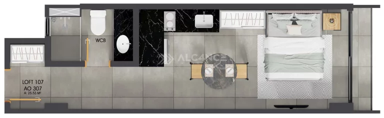 Imagem Flat - 24,42m² - Intermares, Cabedelo/PB