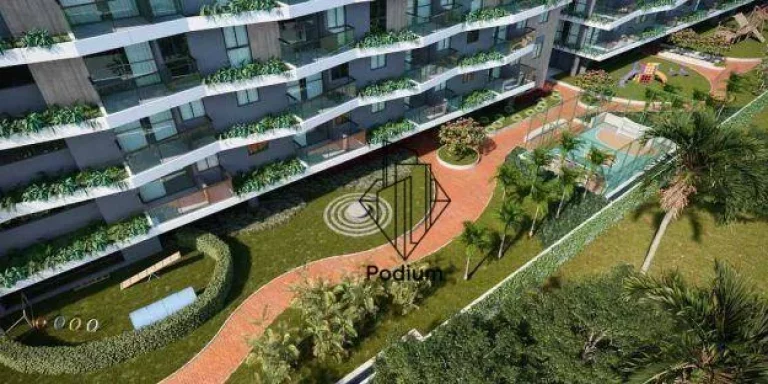 Imagem Apartamentos com área de lazer completa a 100m da praia do seixas -AD0008