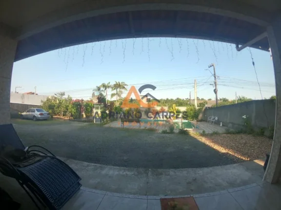 Imagem Adriano Carpes Imóveis vende - Casa com dois dormitórios, sendo uma suíte, com piscina no Bairro Nossa Senhora de Fatima em Penha -SC
