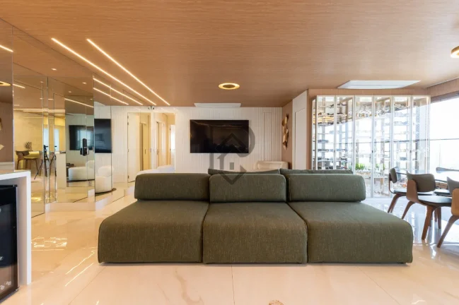 Imagem Apartamento campo belo andar alto vista livre decorado