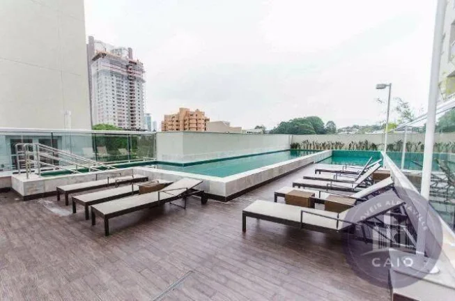 Imagem Apartamento com 1 dormitório, 50 m² para venda e aluguel - Alphaville/SP