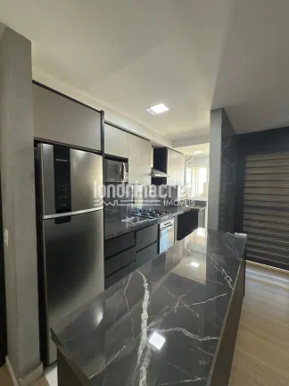 Imagem Apartamento 71m² no Edifício Vista Parque – 2 dormitórios (1 suíte), sala ampla, cozinha funcional, 2 banheiros e 1 vaga. Conforto e ótima localização!