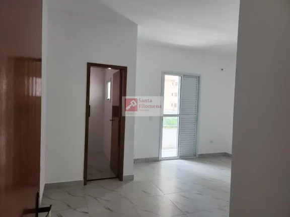 Imagem Cobertura para Venda em Santo André, Campestre, 3 dormitórios, 1 suíte, 2 banheiros, 2 vagas