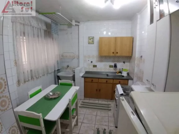 Imagem Apartamento à venda na Guilhermina, Praia Grande-SP: 1 quarto, 1 sala, 1 banheiro e vaga de garagem. Confira!
