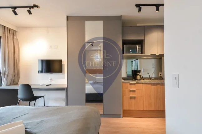 Imagem Studio à venda em Cerqueira César, São Paulo-SP: 1 quarto, 2 salas, 1 banheiro, 26m² de área. Imperdível!