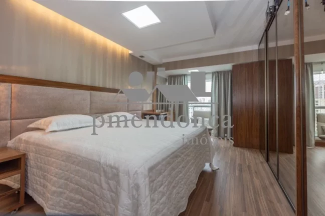 Imagem Apartamento na Vila Romana mobiliado com 3 suítes e 3 vagas, 172 m².