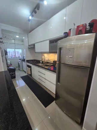 Imagem Apartamento com 2 dormitórios à venda, 59 m² por R$ 550.000 - Vila Matias - Santos/SP
