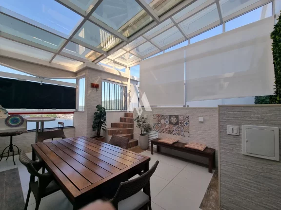 Imagem Cobertura Duplex com Piscina Privativa e Vista Livre para o Mar