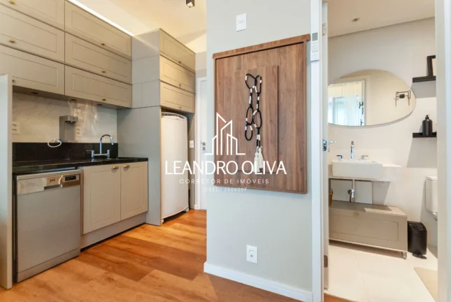 Imagem Condomínio Praça Da Vila - Quer morar ou investir a poucos passos da Praça Pereira Coutinho e Parque do Ibirapuera? Apartamento studio premium espetacular, à venda, na Vila Nova Conceição.
