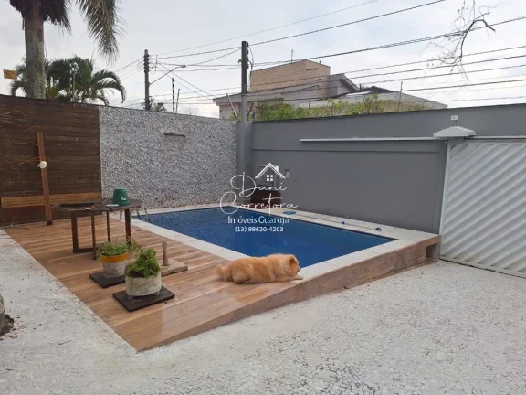 Imagem Imperdível oportunidade de adquirir esta linda casa com 5 suítes a 100m da praia no Jardim Virgínia, Guarujá-SP!