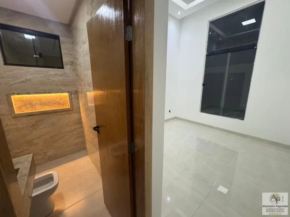 Imagem Casa para Venda em Aparecida de Goiânia, Vila Oliveira, 3 dormitórios, 1 suíte, 2 banheiros, 1 vaga