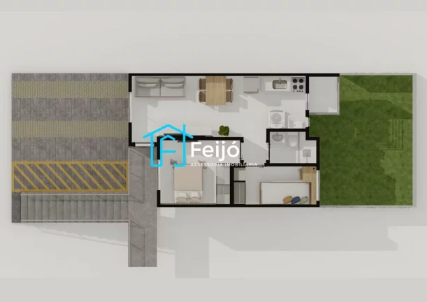 Imagem Apartamentos 2 dormitórios com opção de pátio na Restinga próx. a Pizzaria Solar