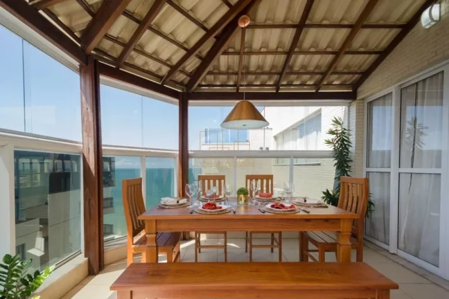 Imagem Cobertura duplex com vista incríveldo mar, 3 quartos, piscina em Vila Velha - ES