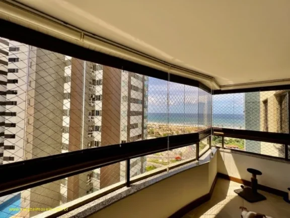 Imagem Alto Luxo em Patamares ? 3 Suítes + Home Office com Vista Mar na Colina A