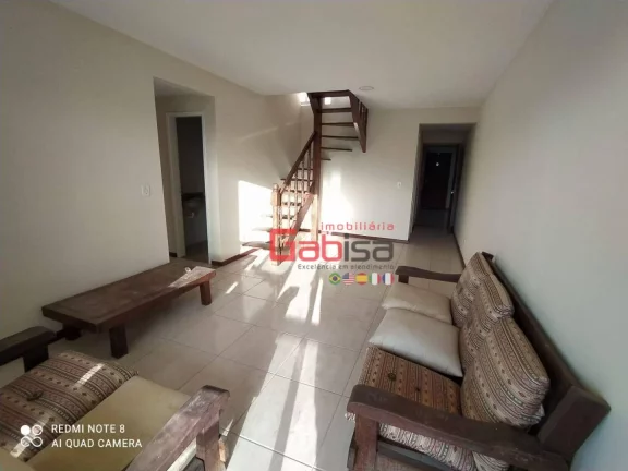 Imagem Cobertura com 3 dormitórios à venda, 199 m² por R$ 650.000,00 - Braga - Cabo Frio/RJ