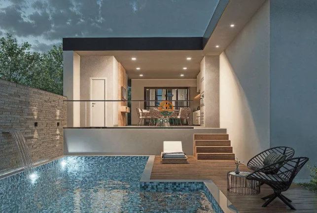 Imagem Casa com 4 dormitórios à venda, 180 m² por R$ 1.390.000,00 - Condomínio Parque dos Buritis - Lagoa Santa/MG