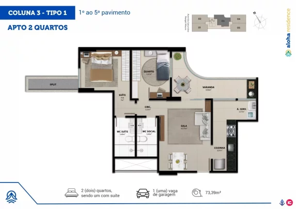 Imagem APARTAMENTO RESIDENCIAL em VILA VELHA - ES, PRAIA DE ITAPARICA
