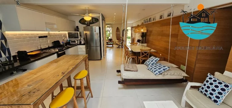 Imagem Aluguel para Temporada em Juquehy com, 4 dormitórios, 02 suítes, 250m da praia - Acomodação máx. 8 pessoas | Juquehy Imobiliária