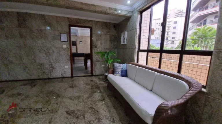 Imagem Apartamento com 2 dormitórios à venda, 86 m² por R$ 430.000,00 - Vila Caiçara - Praia Grande/SP